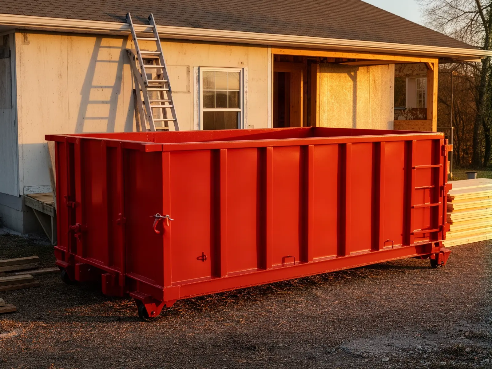 Roll-off dumpster from Pro Dumpster Rental Industries in Dakota Dunes, SD
